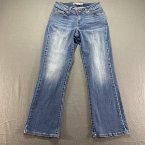 Levis Jeans Womens 29x30 Blue‎ 529 Curvy Bootcut Mid Rise Western